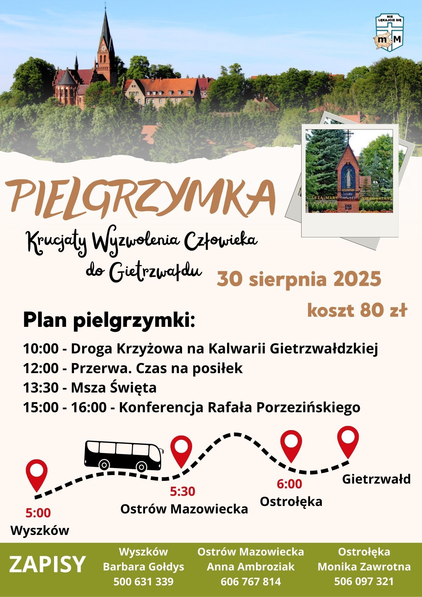 XIII Filialna Pielgrzymka KWC do Gietrzwałdu