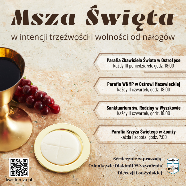Msza Święta w intencji trzeźwości i wolności od nałogów